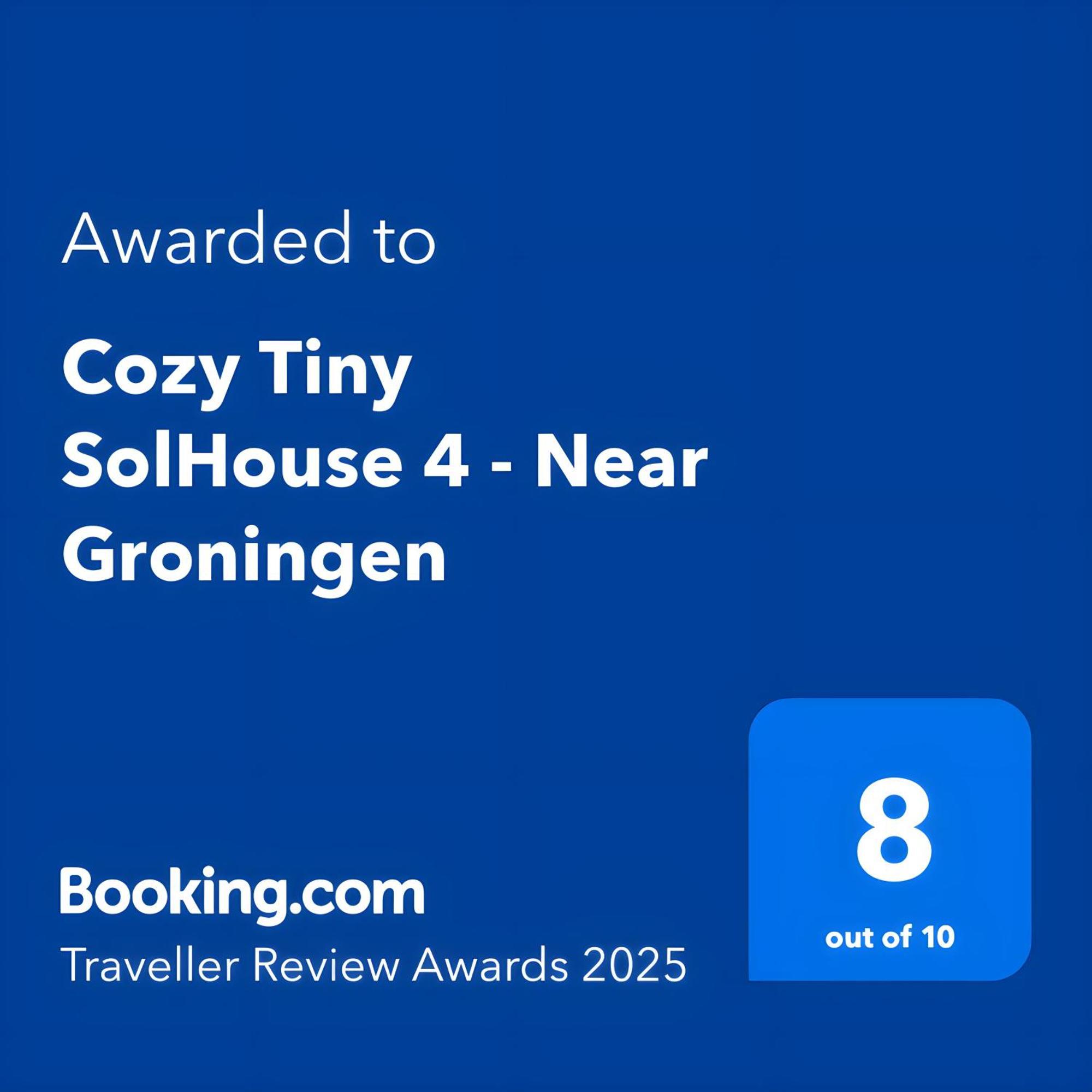 KropswoldeCozy Tiny Solhouse 4 - Near Groningen别墅 外观 照片